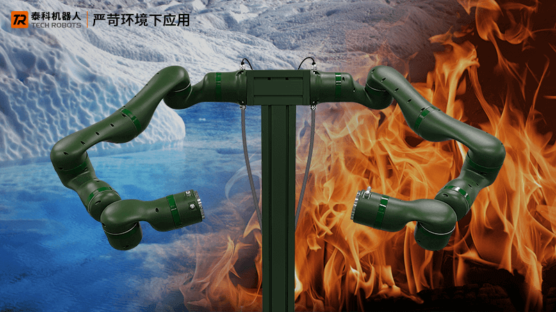 雙臂機器人應(yīng)用于嚴苛環(huán)境