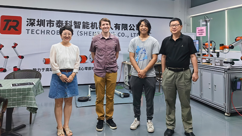 深入技術(shù)交流，探討具身智能機(jī)器人戰(zhàn)略合作 ---歡迎美國具身智能機(jī)器人客戶參觀訪問泰科智能機(jī)器人
